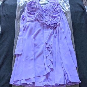 Lavender Mini Dress